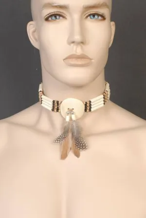 American Native Neck Choker Indian Costume Jewellery