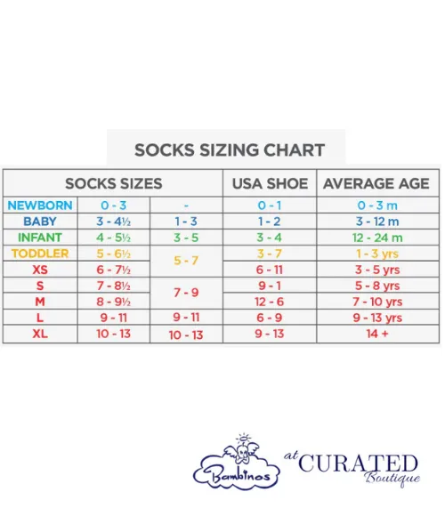 Baby Flat Knit Knee High Socks
