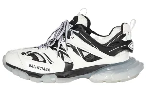 Balenciaga Track 1.0 Chunky Women Sneakers, White/Black