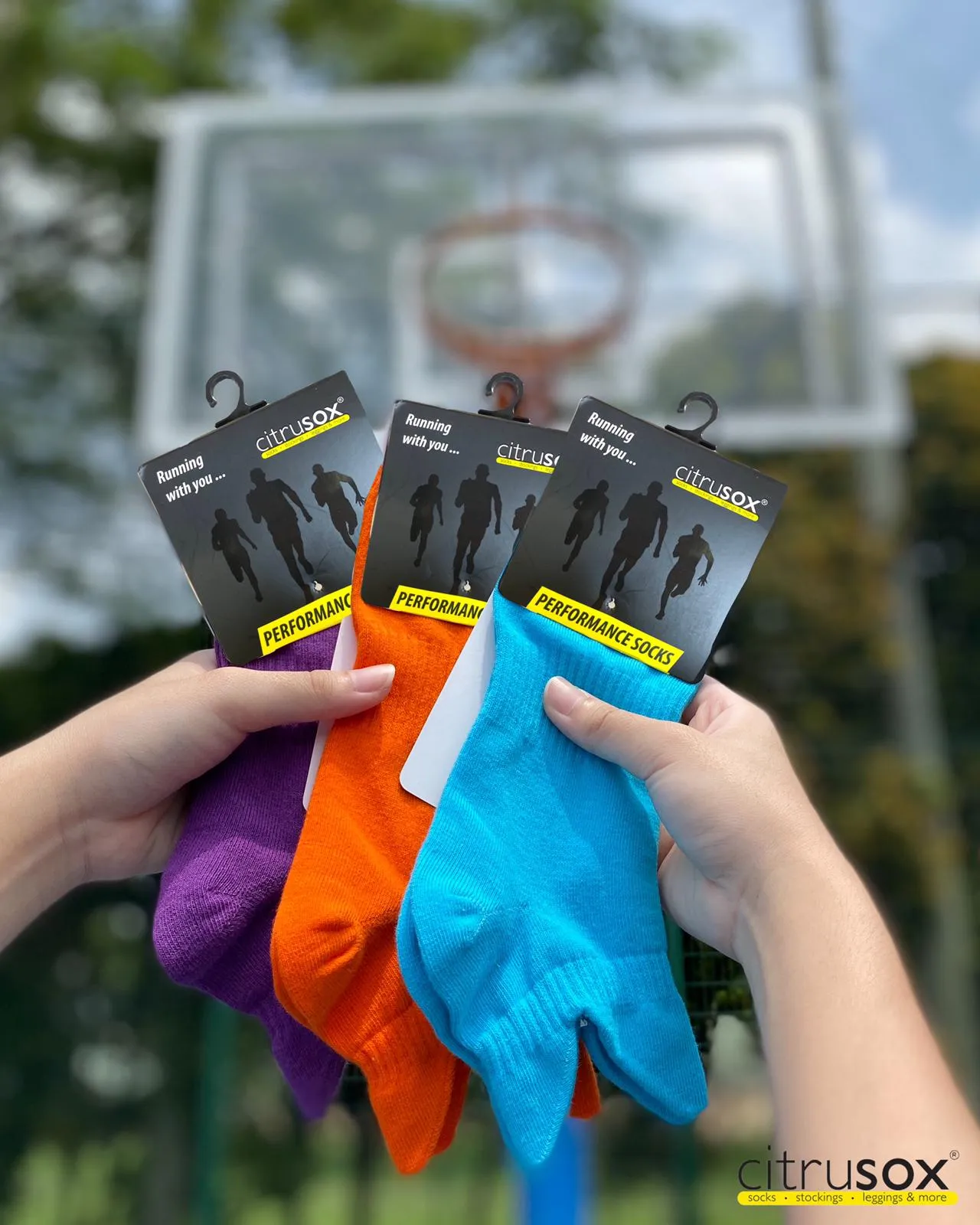 Basketball Heel Tab Socks