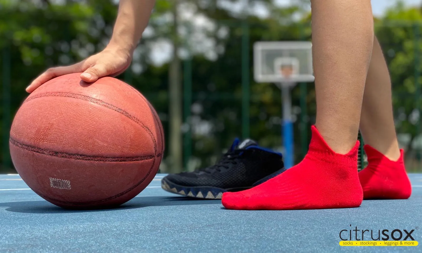 Basketball Heel Tab Socks
