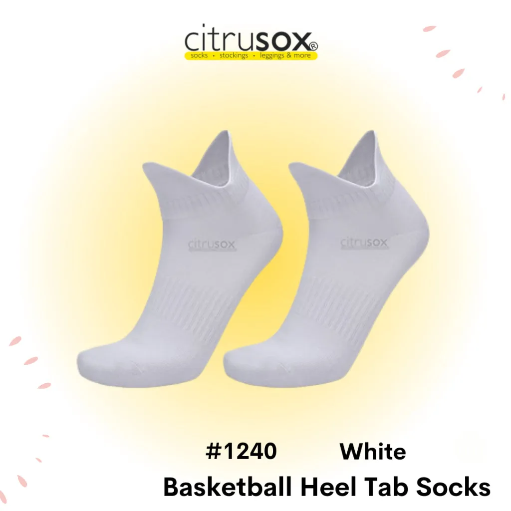 Basketball Heel Tab Socks