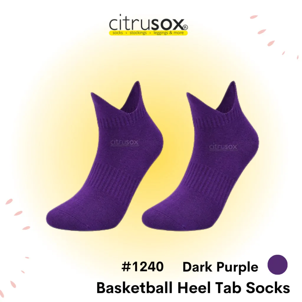 Basketball Heel Tab Socks