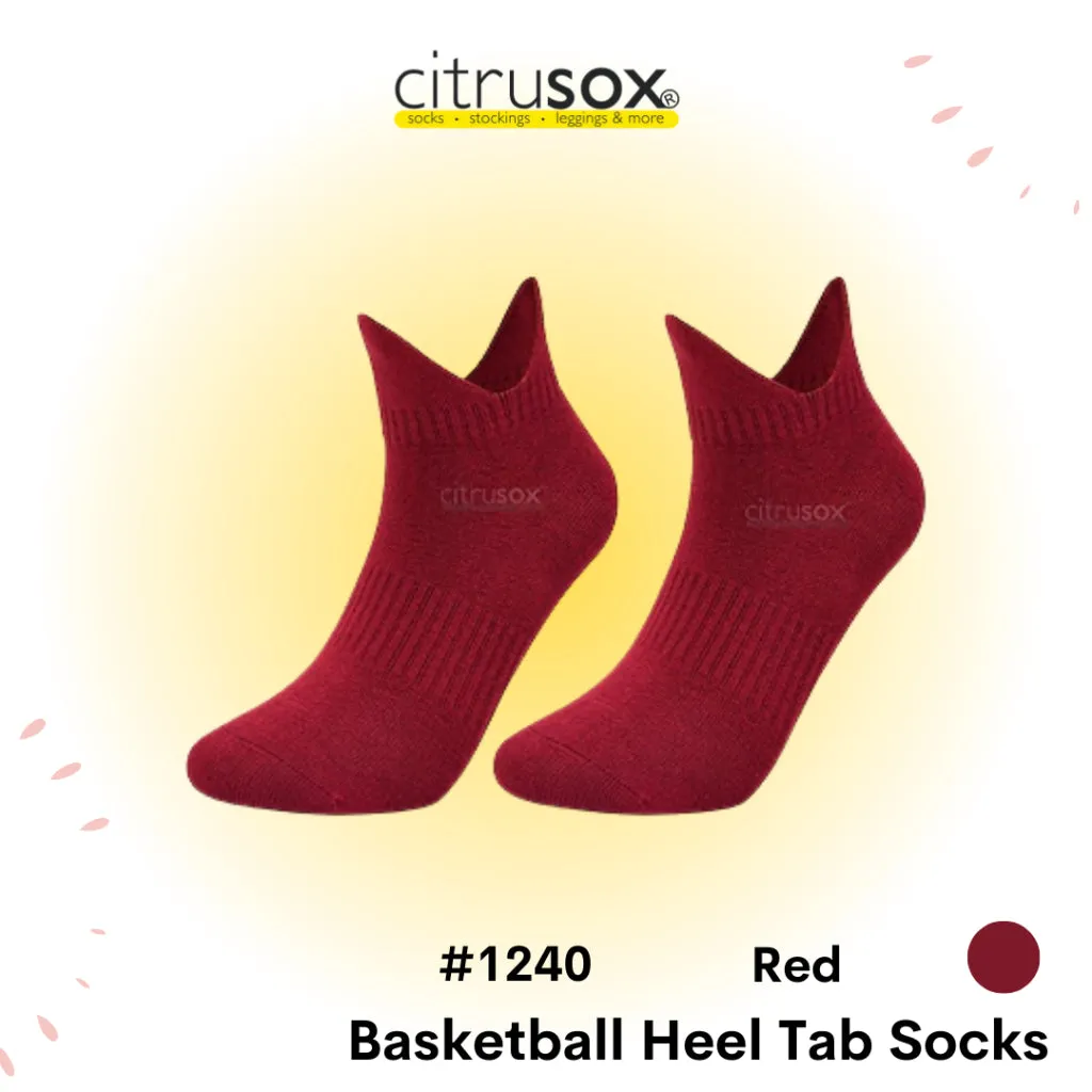 Basketball Heel Tab Socks