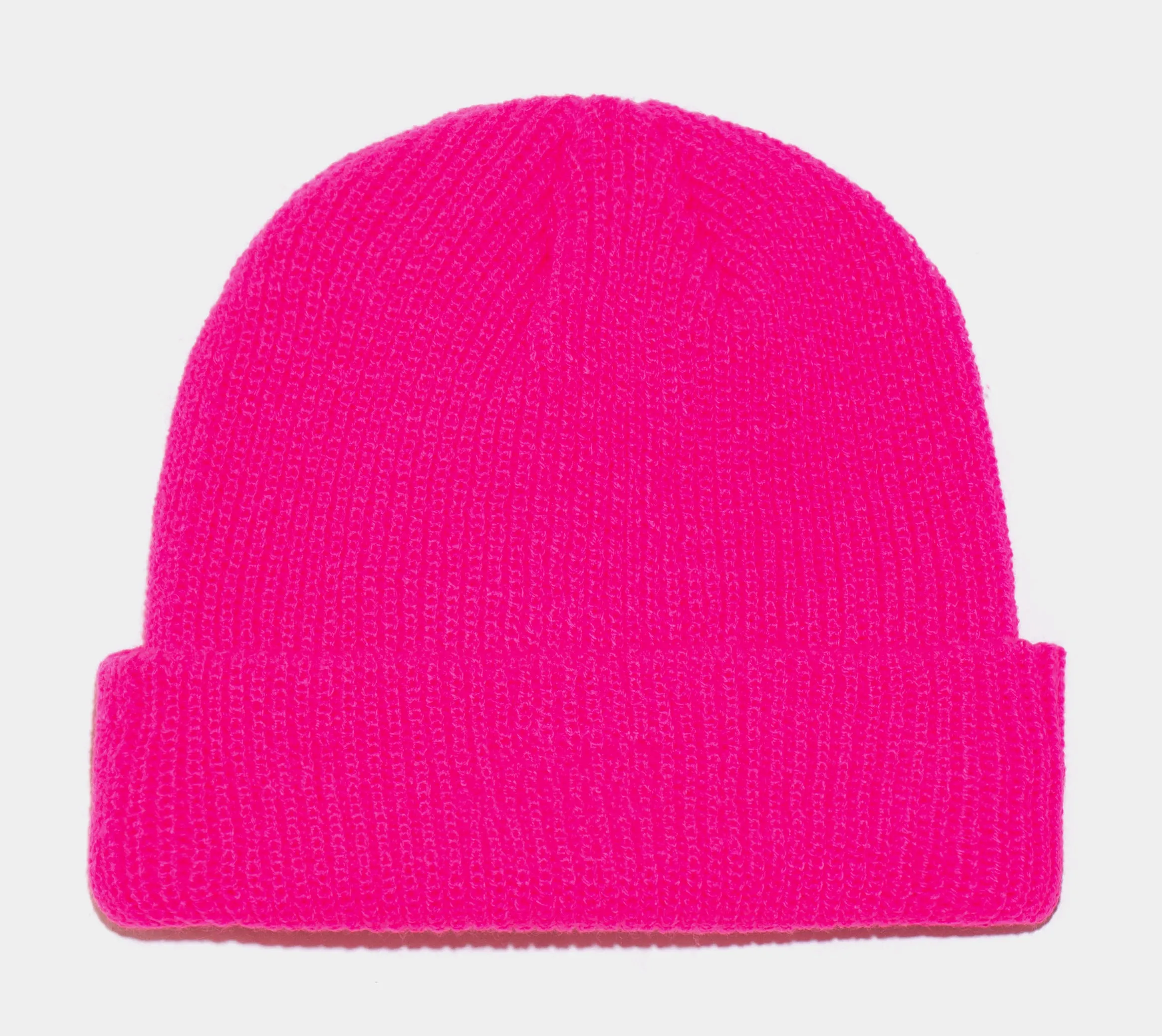 Beanie Womens Hat (Lotus Pink)