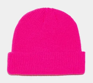 Beanie Womens Hat (Lotus Pink)