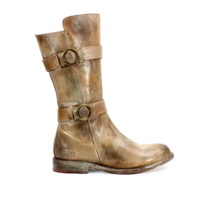 Bed Stu Turn Tall Boot (Women) - Tan Rustic White