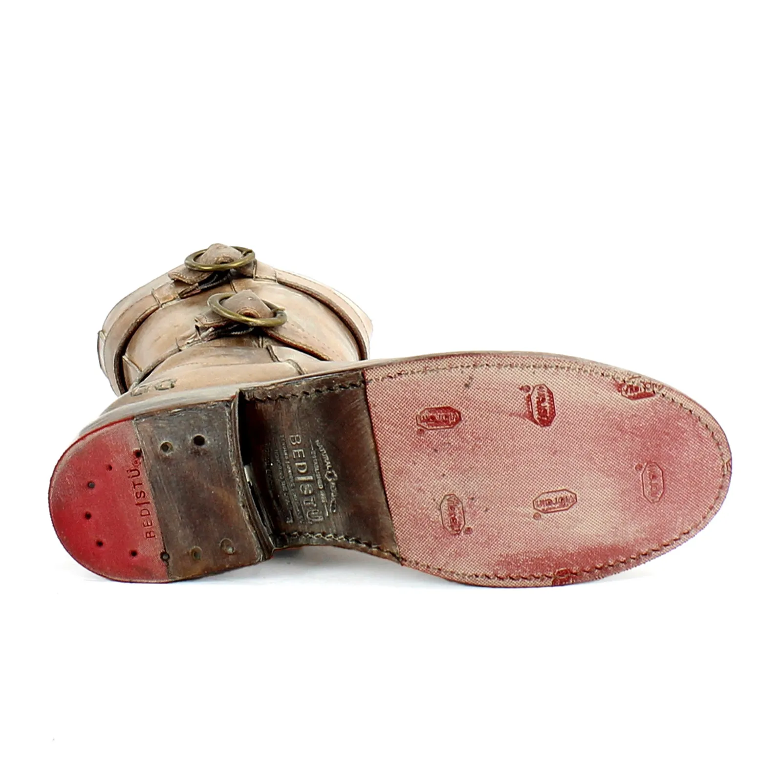 Bed Stu Turn Tall Boot (Women) - Tan Rustic White