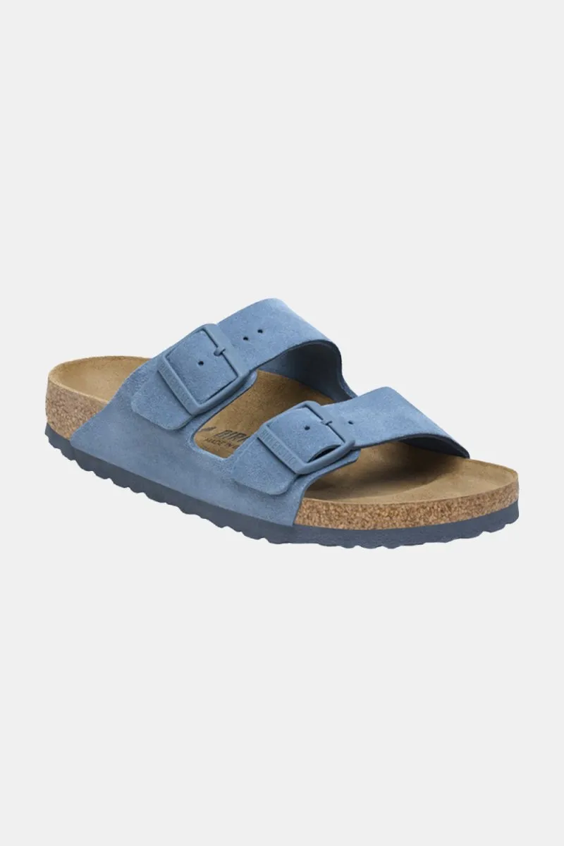 Birkenstock Arizona Suede Leather (Elemental Blue)