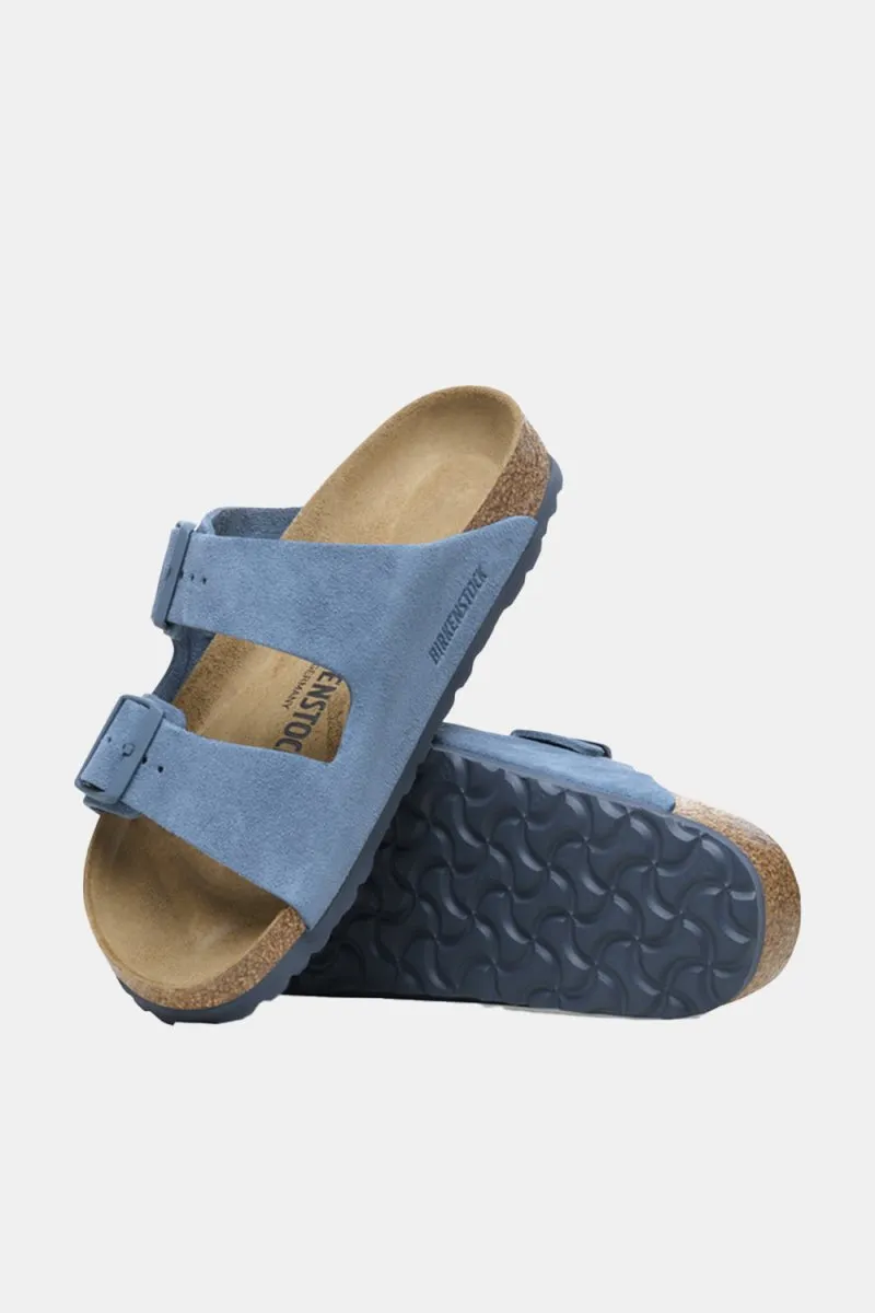 Birkenstock Arizona Suede Leather (Elemental Blue)