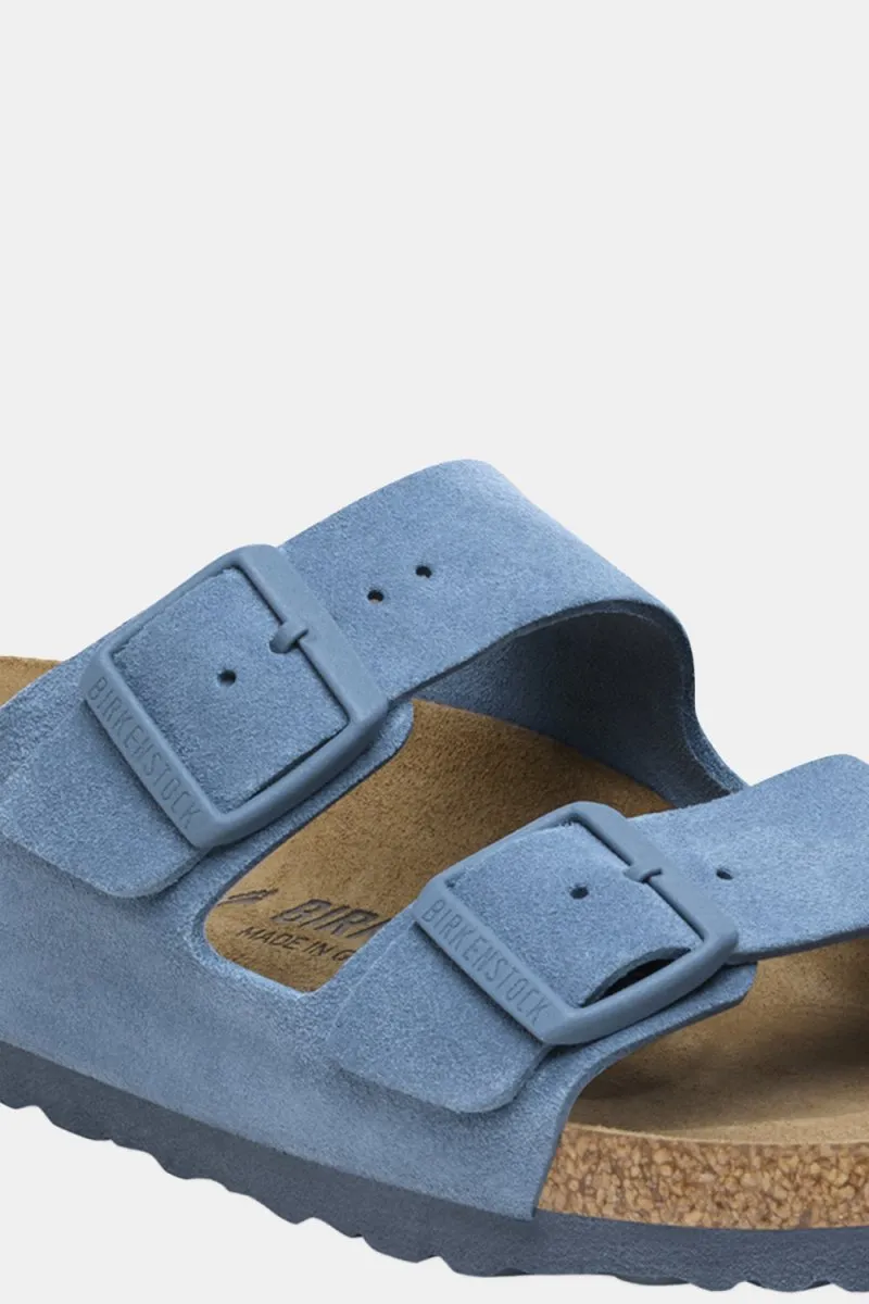 Birkenstock Arizona Suede Leather (Elemental Blue)