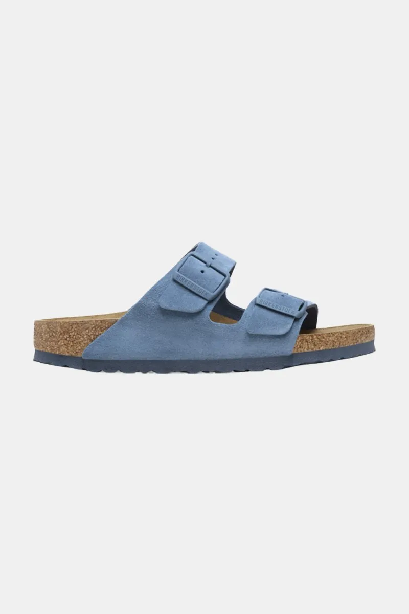 Birkenstock Arizona Suede Leather (Elemental Blue)