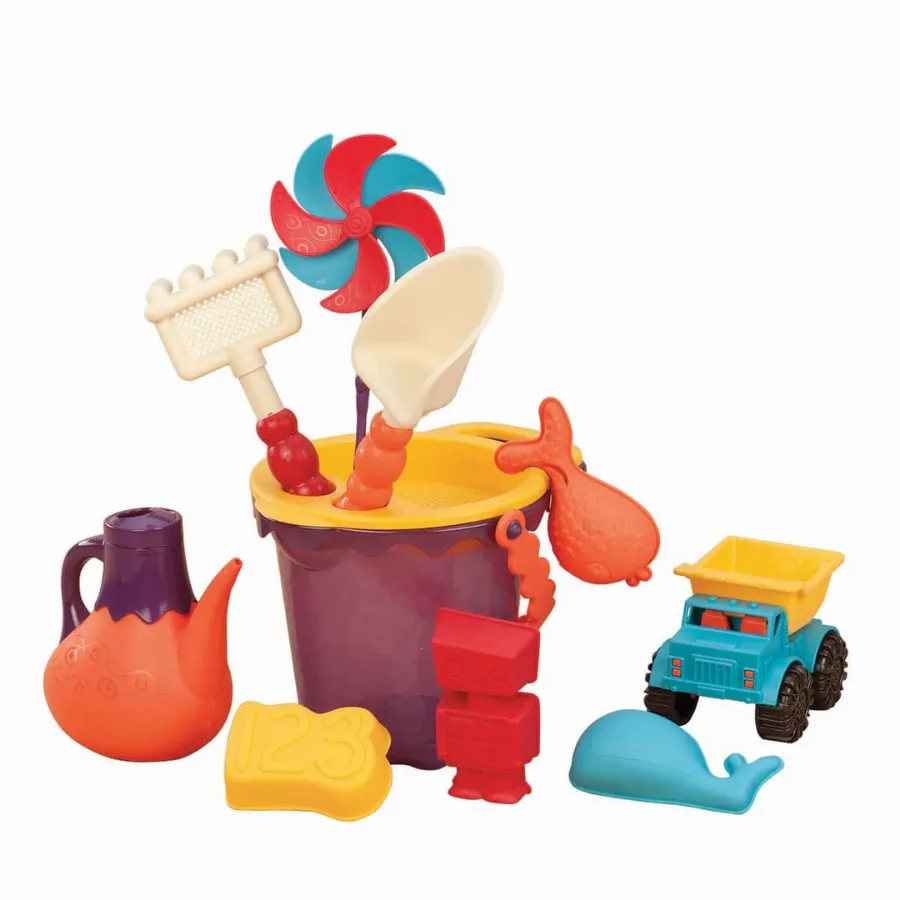 B.Toys BX1308Z Summer Beach Bag >18Mth - Papaya