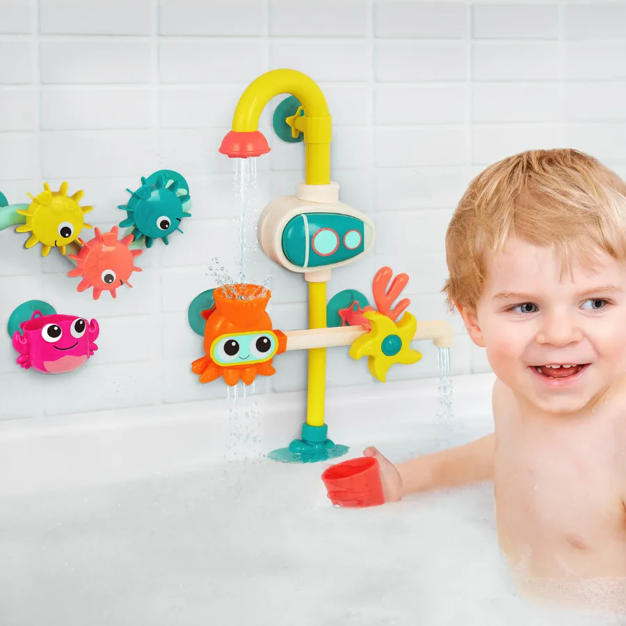 B.Toys Wonder-Full Waterworks Bath Pump Toy BX2338Z