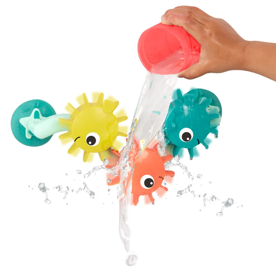 B.Toys Wonder-Full Waterworks Bath Pump Toy BX2338Z