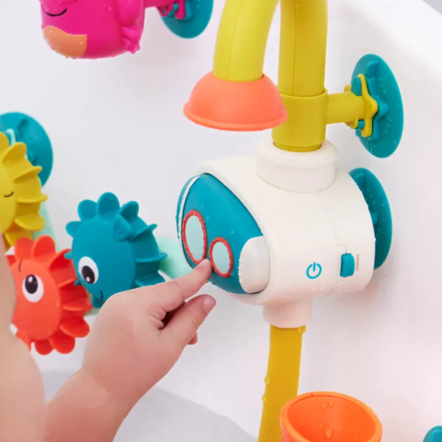 B.Toys Wonder-Full Waterworks Bath Pump Toy BX2338Z