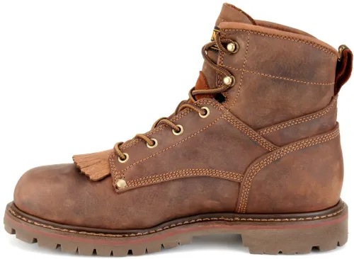 Carolina Boots 28 Series 6" Waterproof Grizzly Round Toe Boots for Men