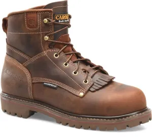 Carolina Boots 28 Series 6" Waterproof Grizzly Round Toe Boots for Men