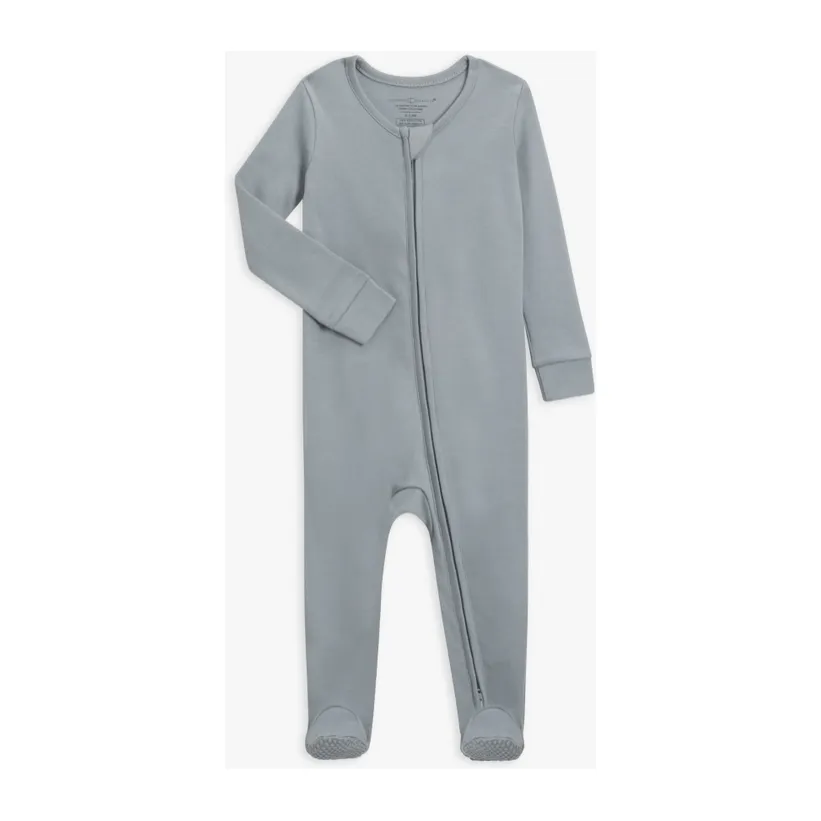 Colored Organics Peyton Zipper Sleeper Mist
