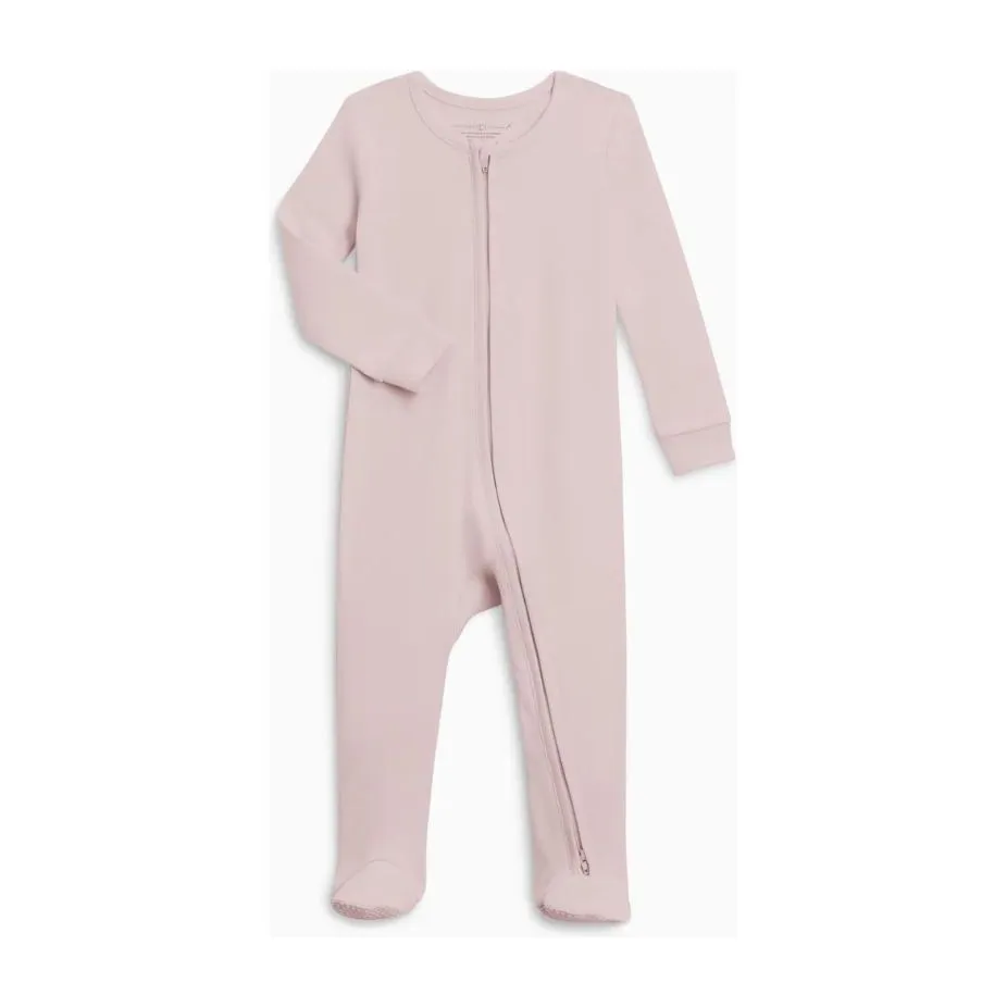 Colored Organics Peyton Zipper Sleeper Wisteria