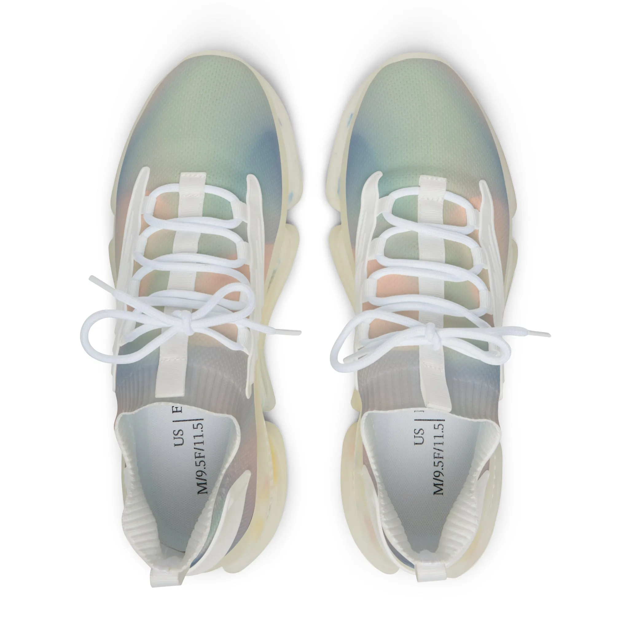 Colorful Fog Men's Mesh Sneakers