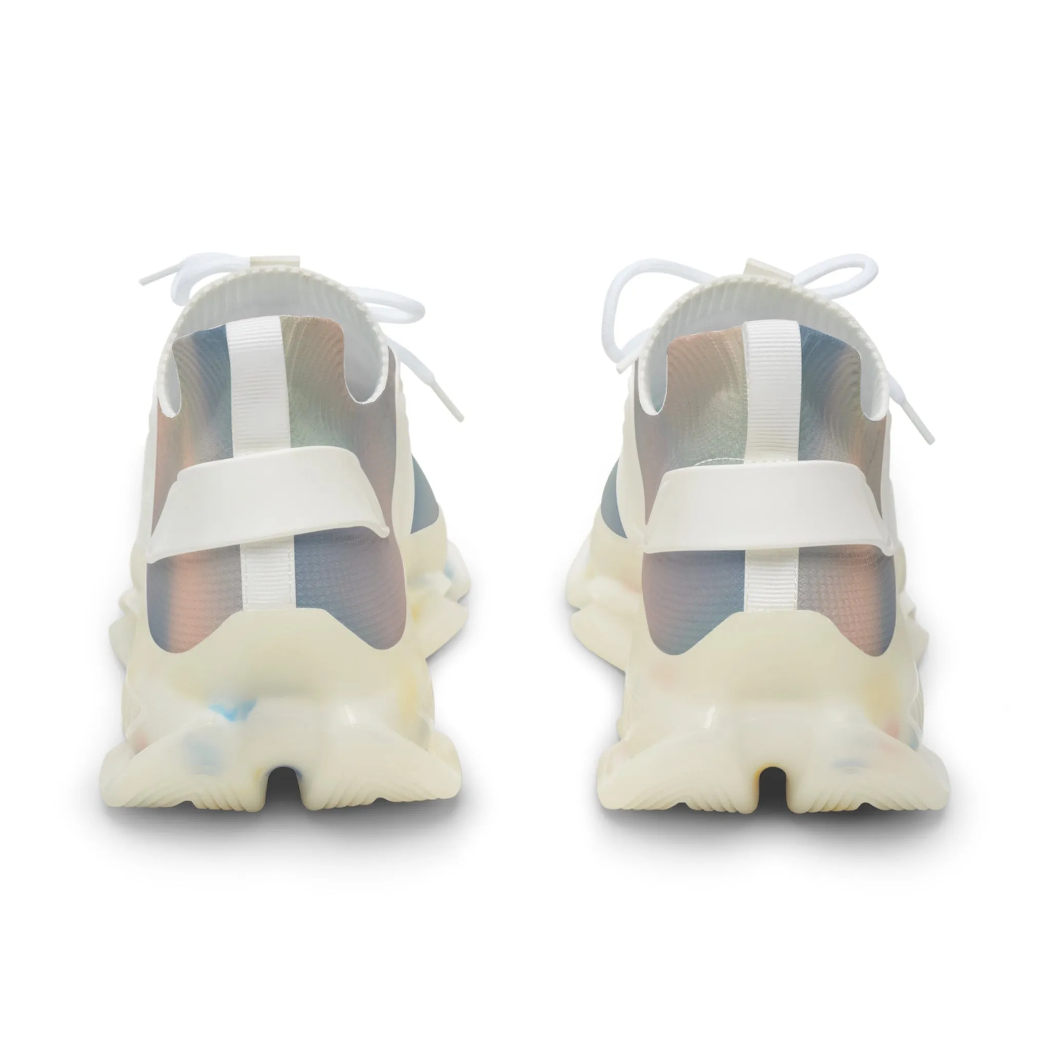 Colorful Fog Men's Mesh Sneakers