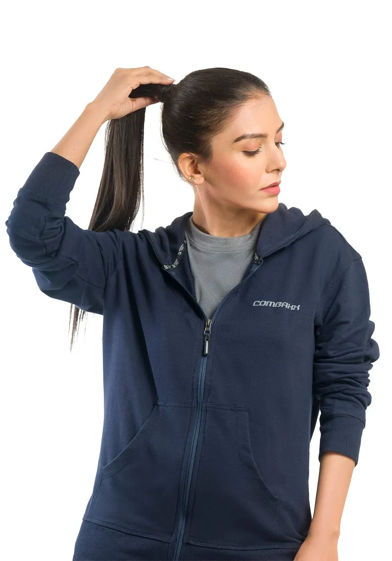 COTTON TERRY TRACK SUITE (WOMEN)