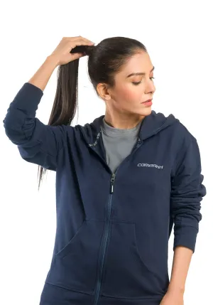 COTTON TERRY TRACK SUITE (WOMEN)