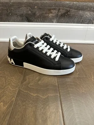 Dolce Gabbana Calfskin nappa Portofino sneakers Sz 10