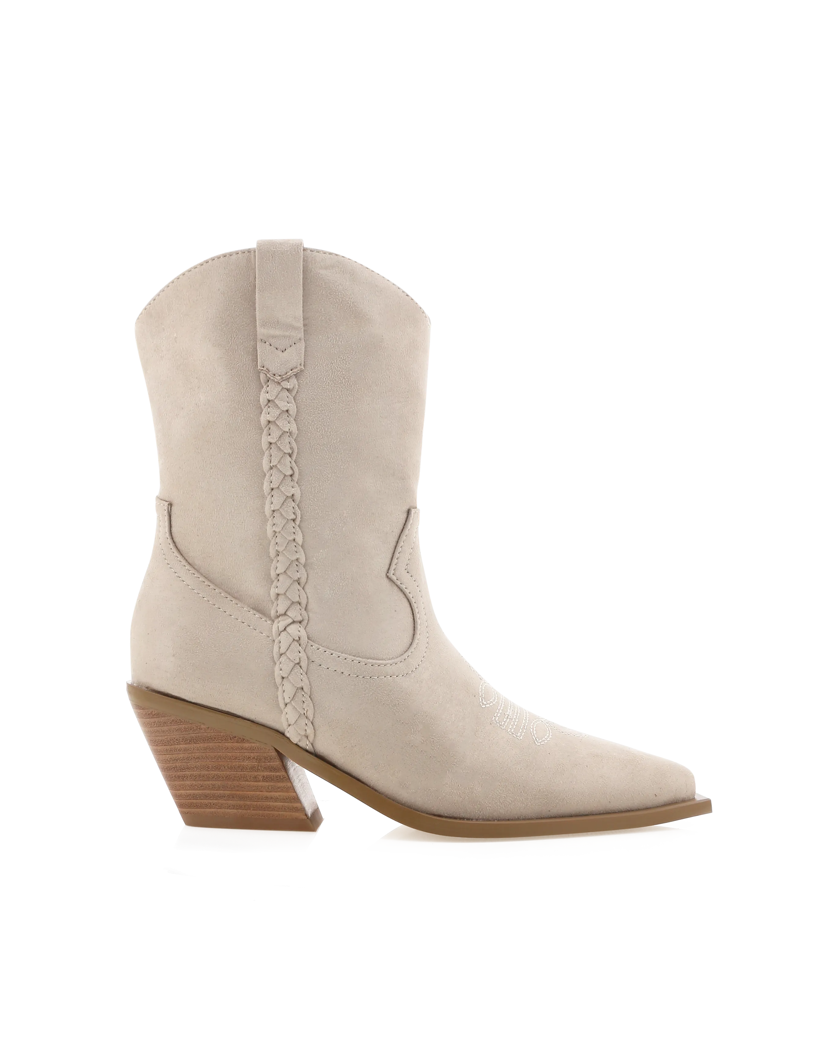 Ellenora Boot | Light Tan Suade