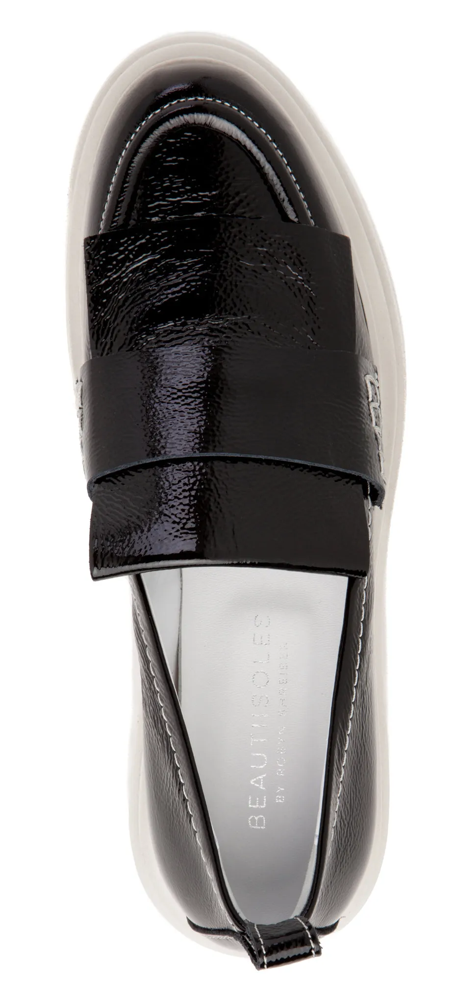 Federica Sky Blue Leather Loafer