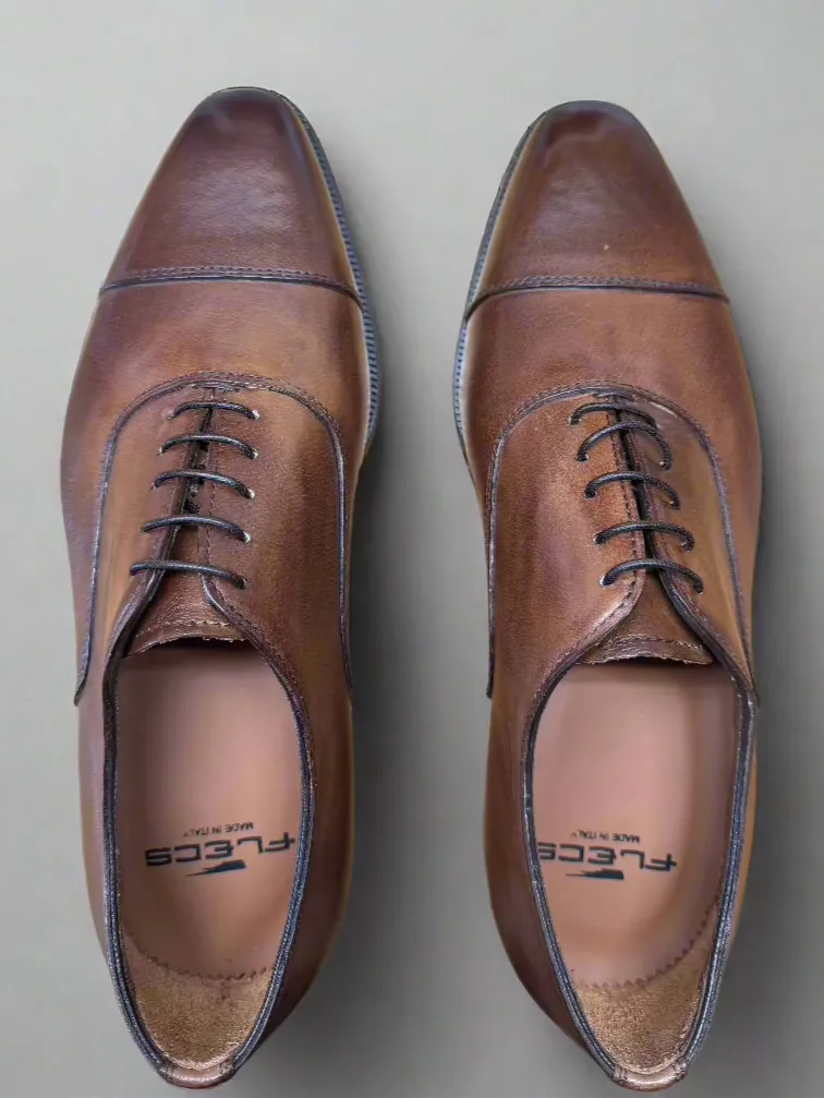 Flecs Bufalo Cuoio Dress Shoe - A415