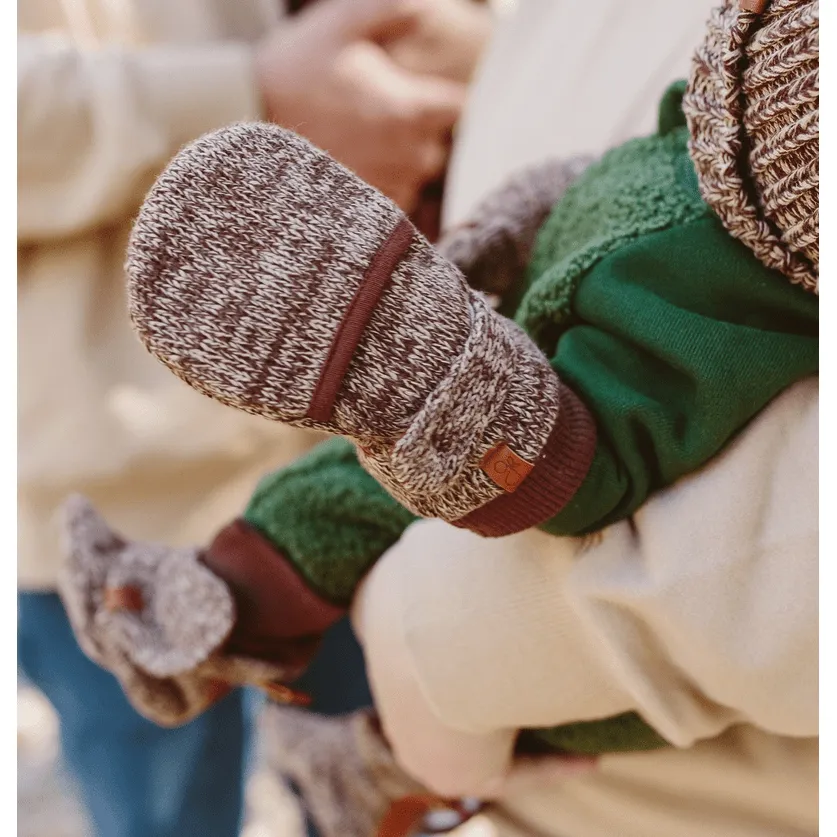 Goumi Cotton Knit Baby Stay-on Mitts