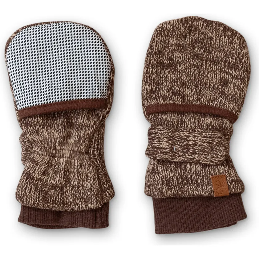 Goumi Cotton Knit Baby Stay-on Mitts