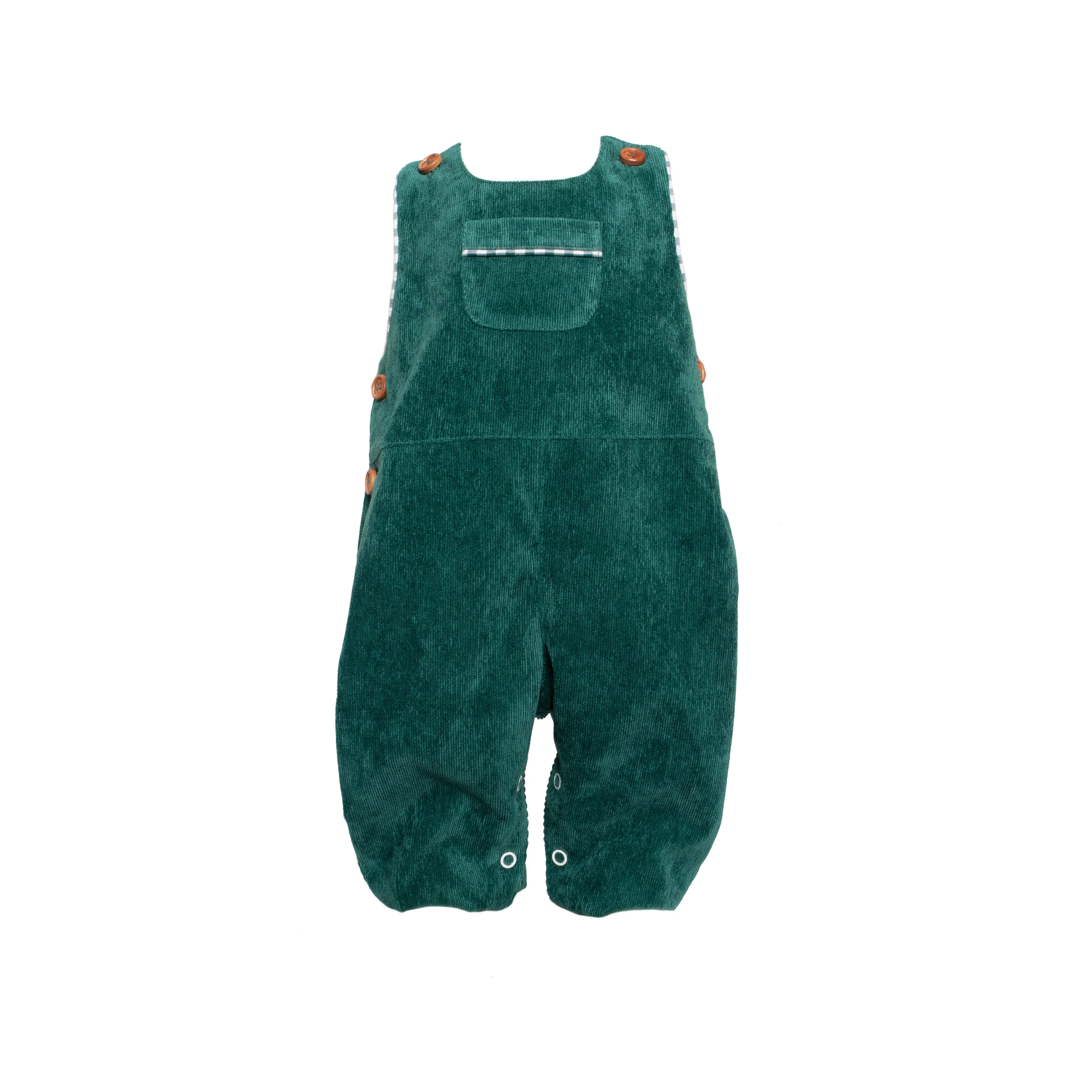 Green Corduroy Jon Jon, Infant Boys