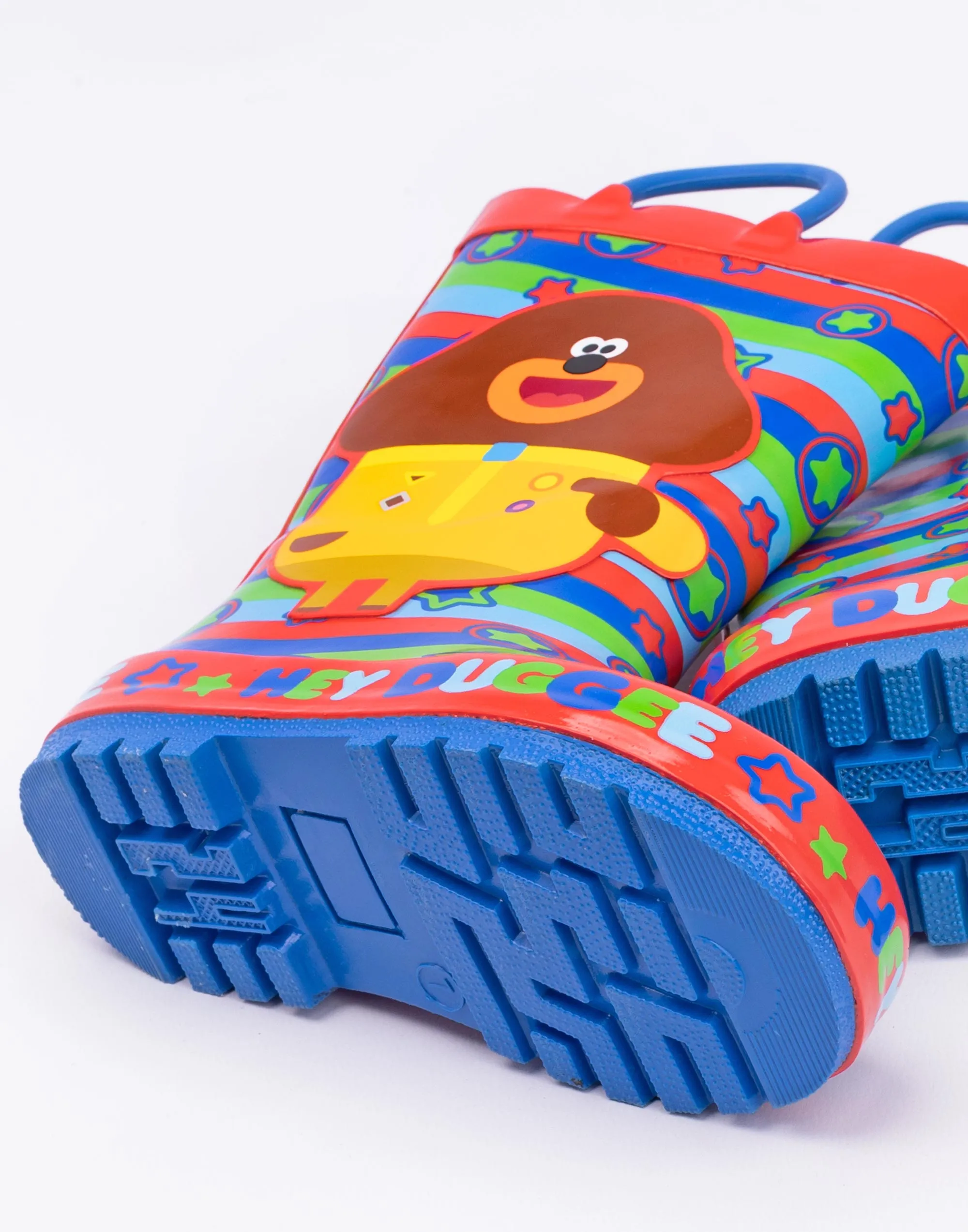 Hey Duggee Boys Wellies Children's Wellington Carry Handle Snow Boots