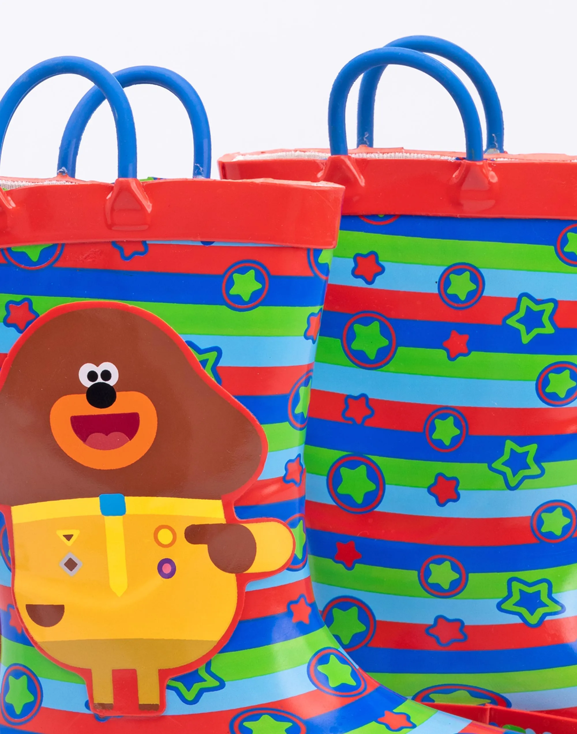 Hey Duggee Boys Wellies Children's Wellington Carry Handle Snow Boots