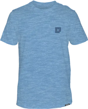 Hurley Mens Aquifer Heather Corner SS Tshirt