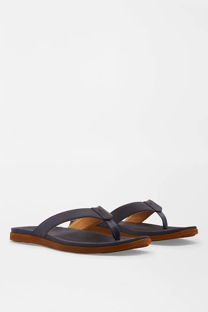 HYPERLIGHT SLIDE NUBUCK FLIP FLOP - OCEAN BLUE