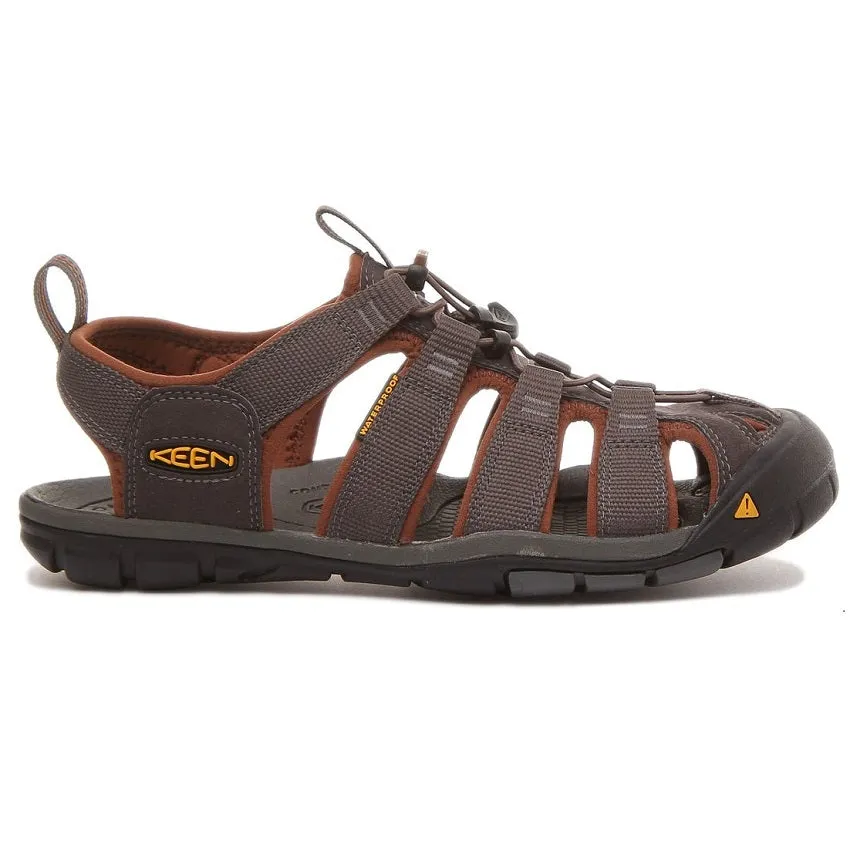 Keen Clearwater Men's CNX Walking Sandals - Raven/Tortoiseshell - UK 7
