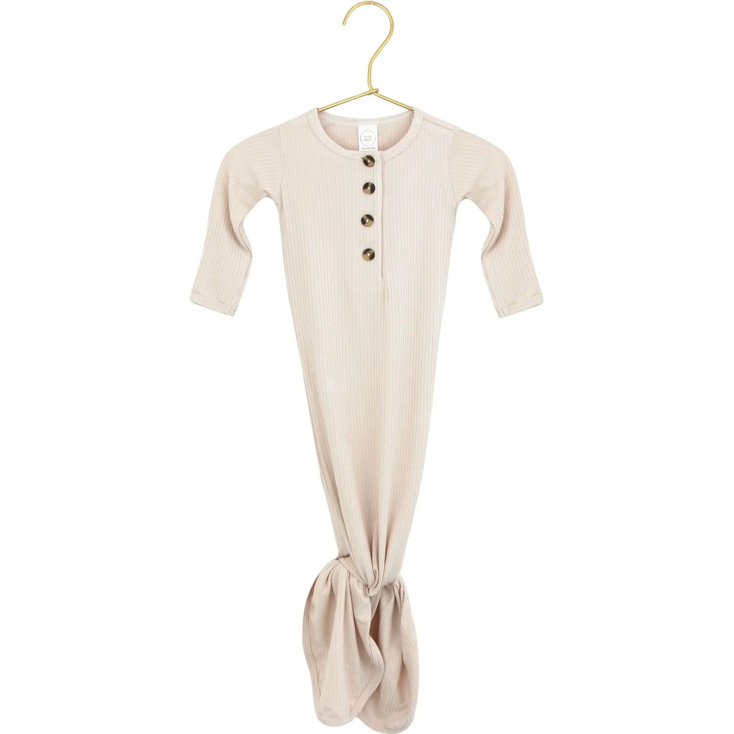 Lou Lou & Company - Cove Ribbed Knotted Gown