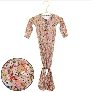 Lou Lou & Company - Mauve Wildflower Knotted Gown