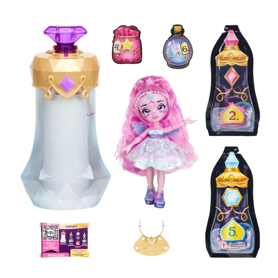 Magic Mixies Pixlings S1 Doll - Unica The Unicorn Pixling