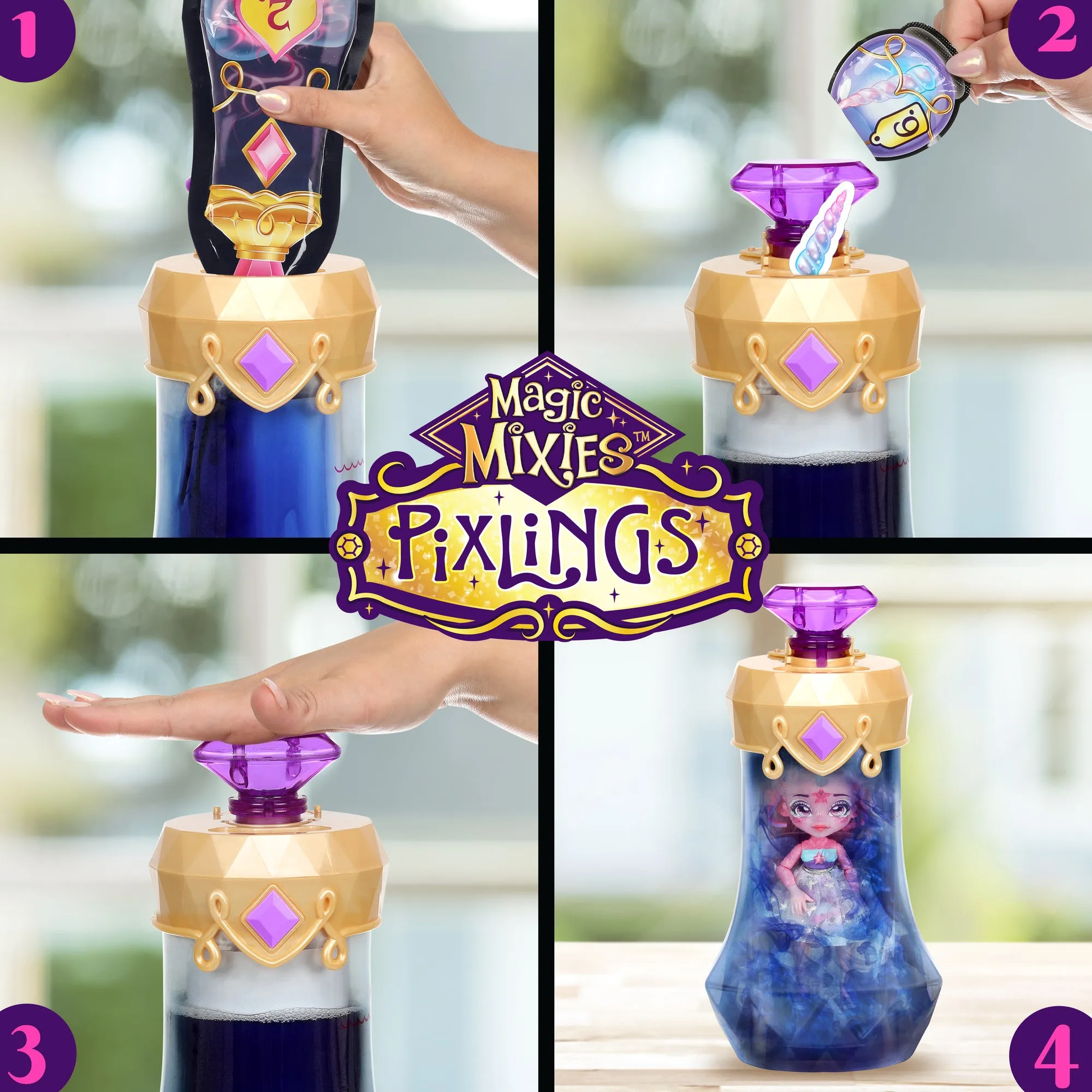 Magic Mixies Pixlings S1 Doll - Unica The Unicorn Pixling