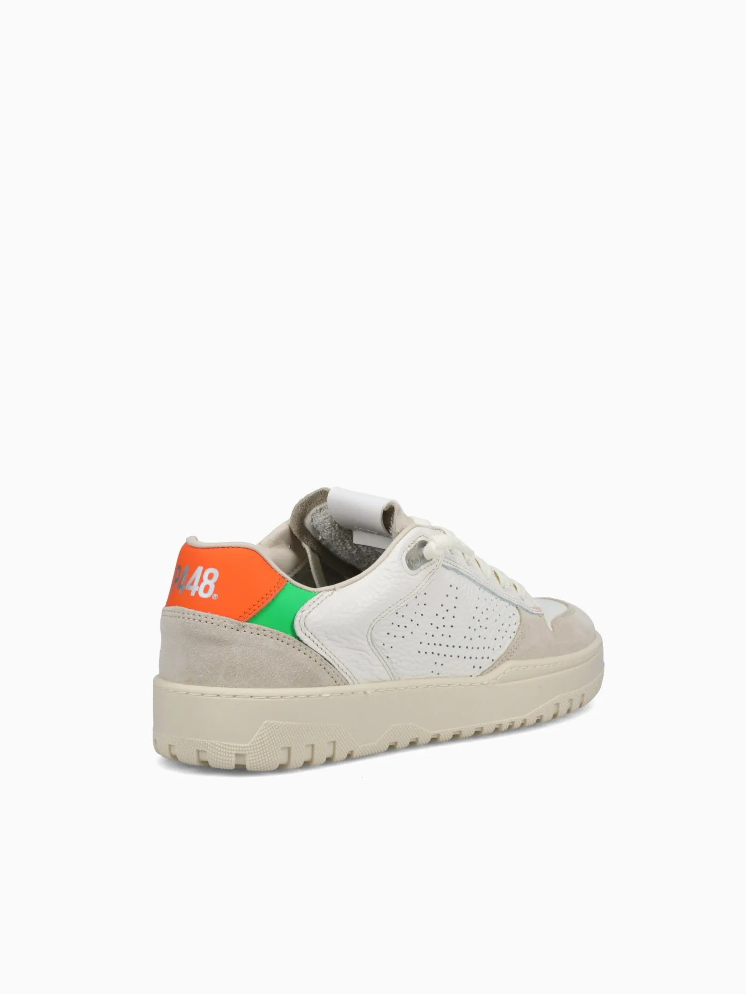 Mason M White Beige leather