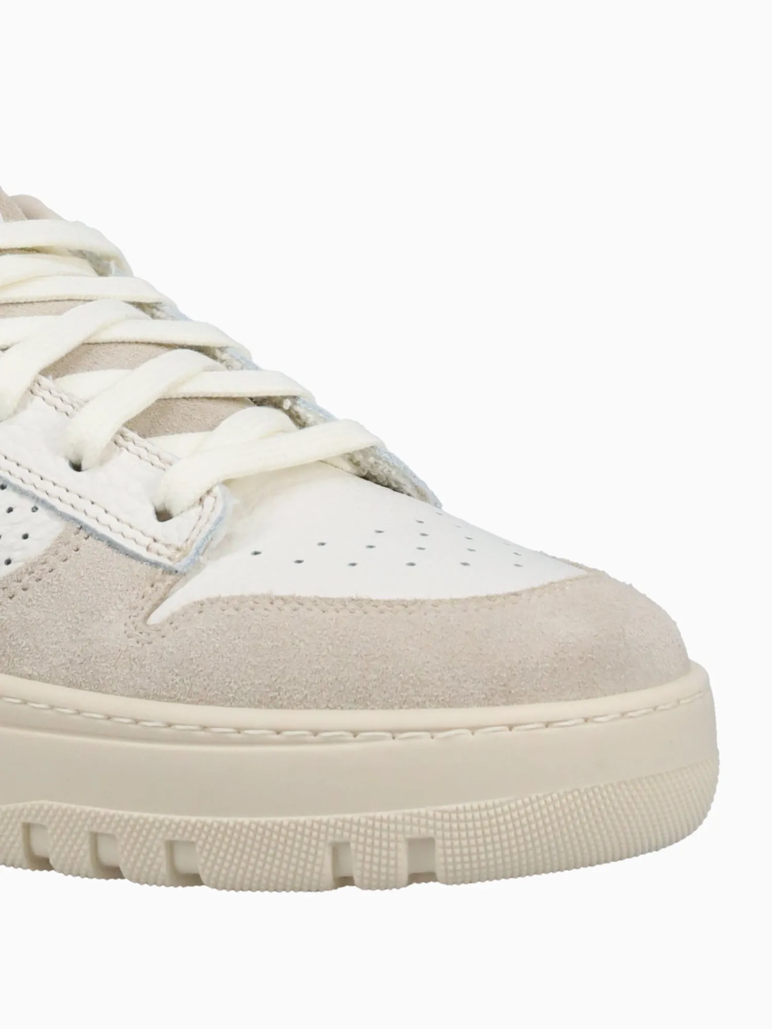 Mason M White Beige leather