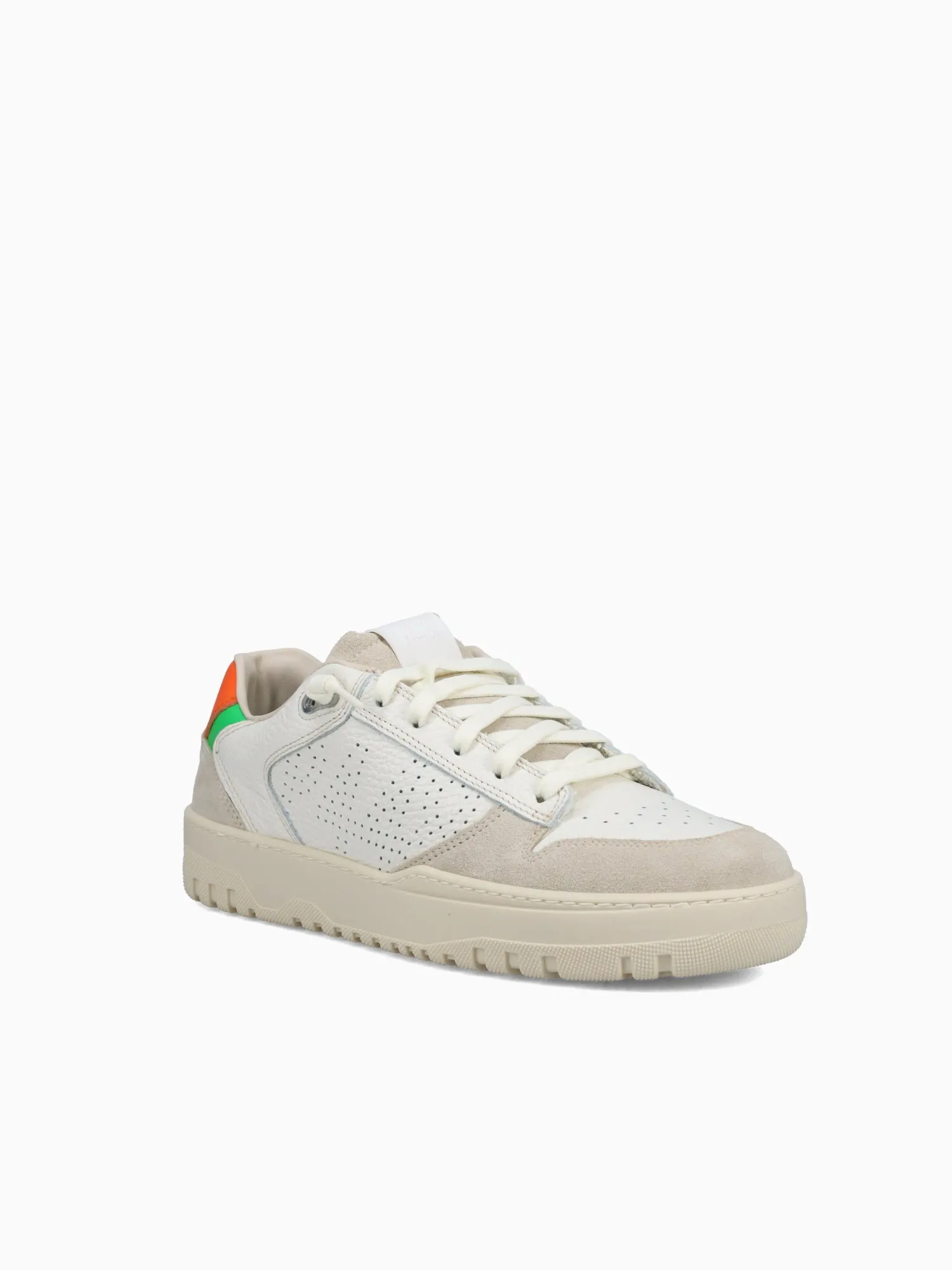 Mason M White Beige leather