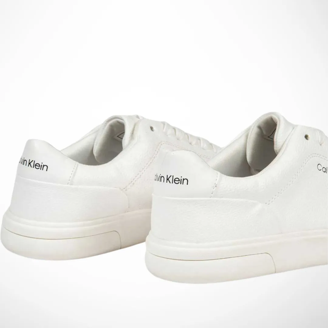 Men CK Flat Sneaker (White)