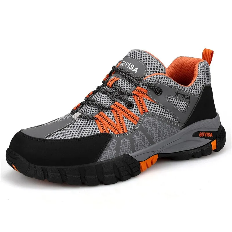 Men Work Sneakers Steel Toe Shoes Safety Shoes Puncture-Proof Work Shoes - MS50284