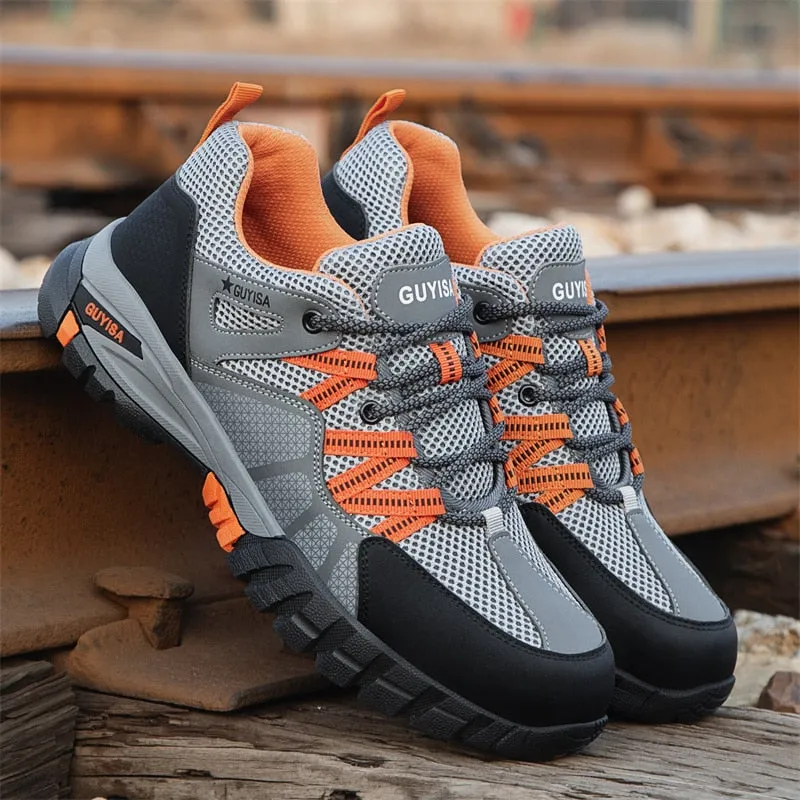 Men Work Sneakers Steel Toe Shoes Safety Shoes Puncture-Proof Work Shoes - MS50284